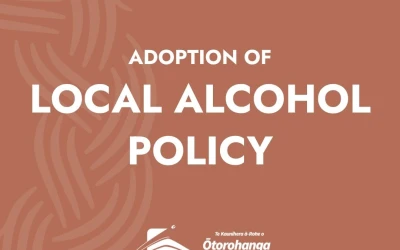 Adoption of Local Alcohol Policy 2024