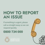 HOW TO REPORT AN ISSUE