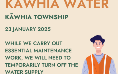 Water Shutdown - Kāwhia Town - 23rd Jan 2025