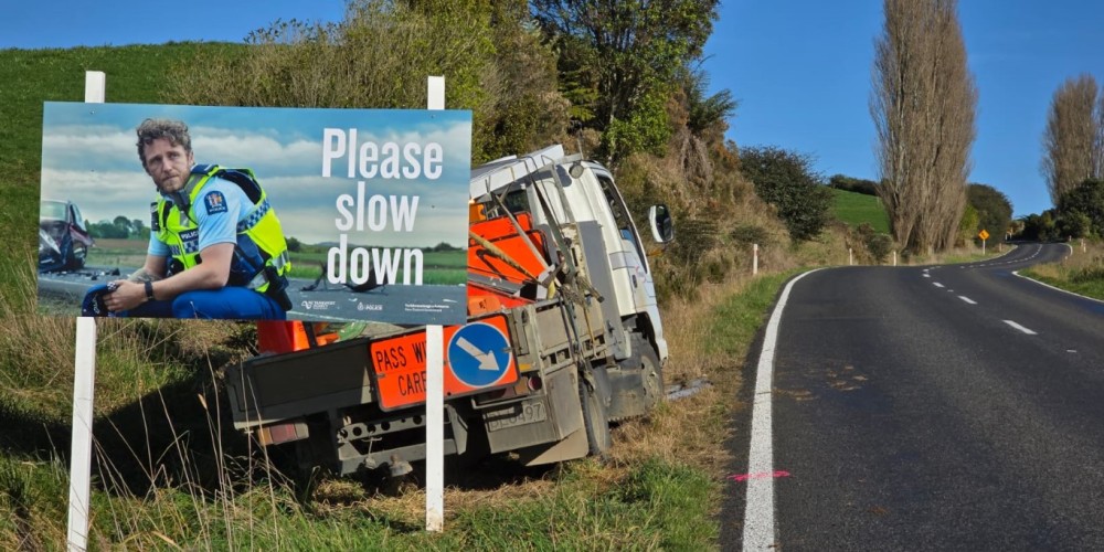 Ngutunui Road - Safety Signs