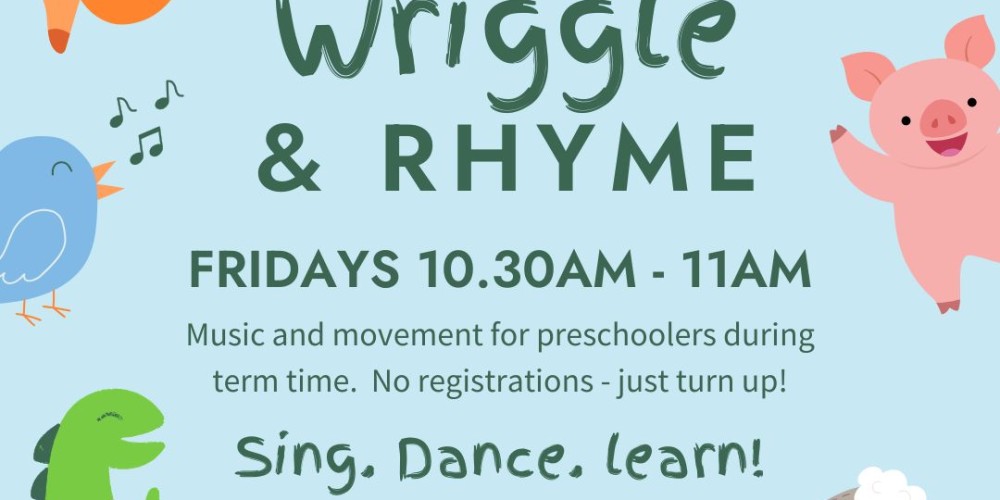 Wriggle and Rhyme at Ōtorohanga Library